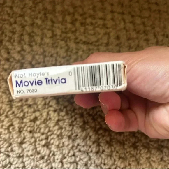 1984 vintage Prof Hoyles movie night trivia card pack. Beautiful condition! - Picture 4 of 6